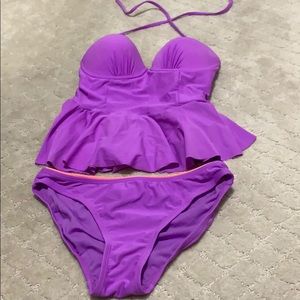 Purple Tankini Size Medium